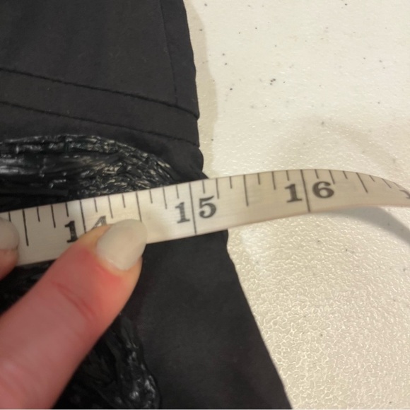 JOHANNA ORTIZ dress mini black sz 8 long sleeve Magic Touch embroidered raffia - Picture 14 of 15